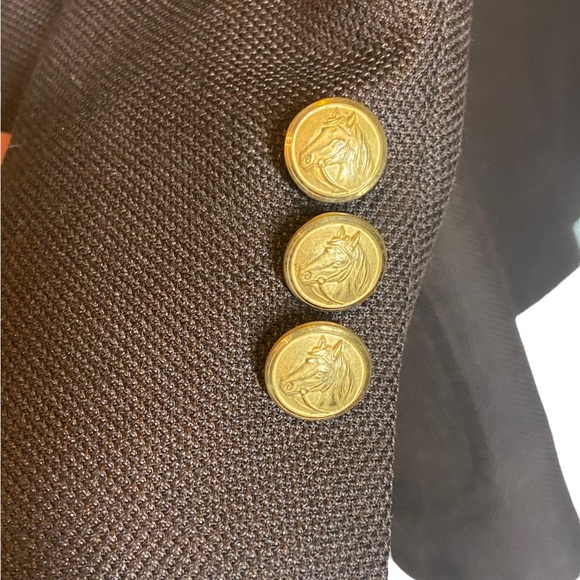 Vintage John Mabry Western Blazer Sport Coat Suit Jacket Horses Men’s Brown - Picture 5 of 12